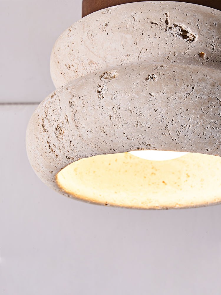 Modern Round Ceiling Light – Sculptural Indoor Light