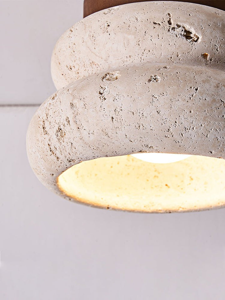 Modern Round Ceiling Light – Sculptural Indoor Light