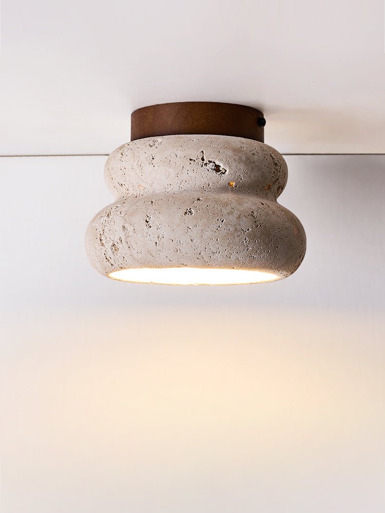 Modern Round Ceiling Light – Sculptural Indoor Light