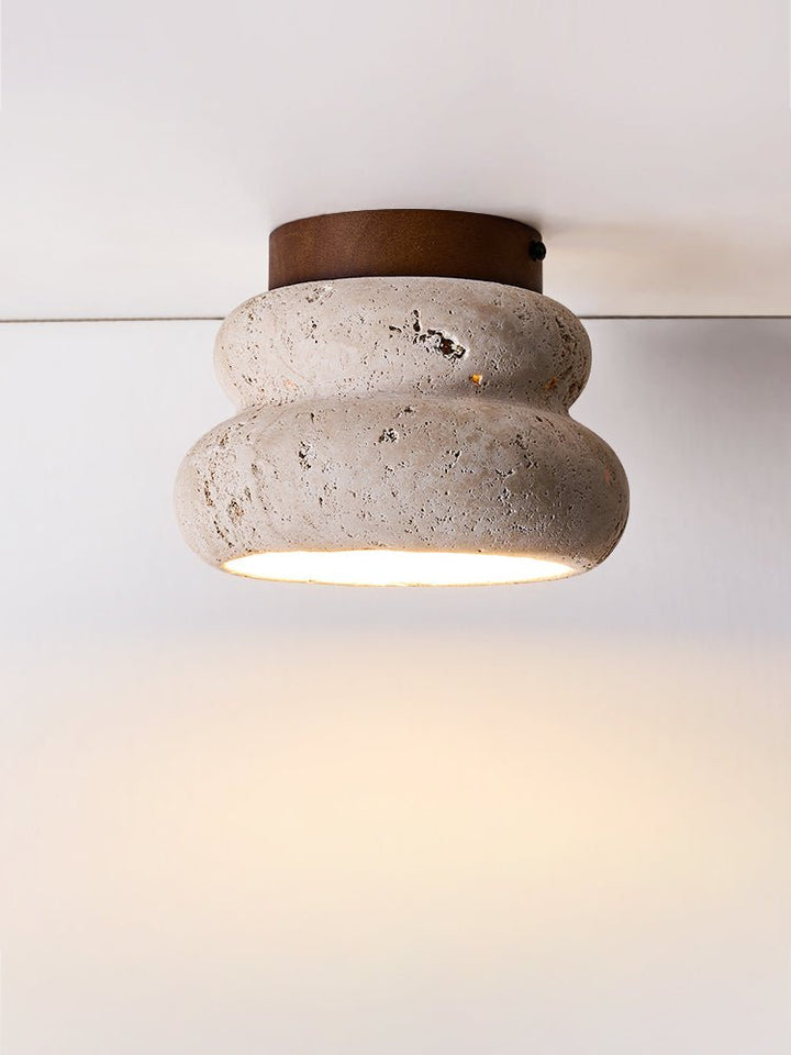 Modern Round Ceiling Light – Sculptural Indoor Light