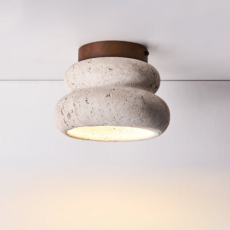 Modern Round Ceiling Light – Sculptural Indoor Light