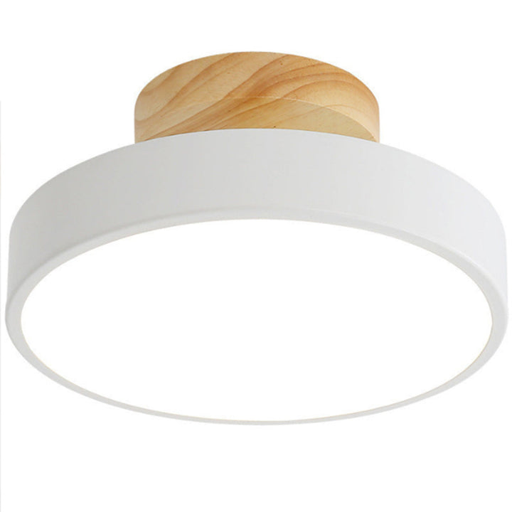 Nordic Style LED Ceiling Light Modern Round Flush Light