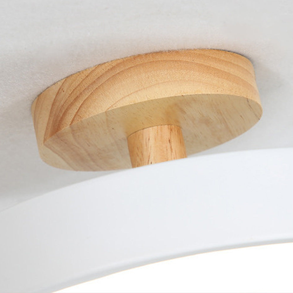 Nordic Style LED Ceiling Light Modern Round Flush Light