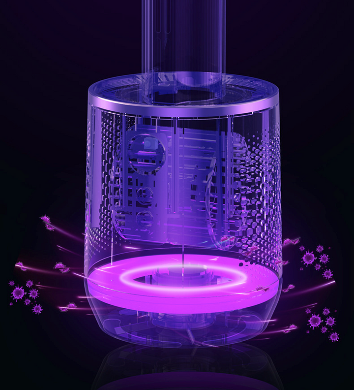 Indoor Air Circulator with UV & Ioniser Low-Noise Tower Fan