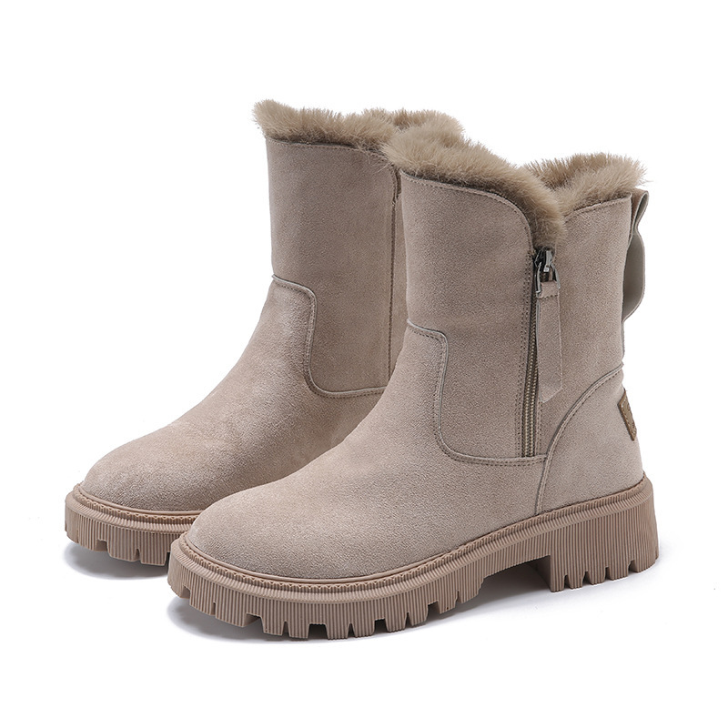 Damen Thermo-Winterstiefeletten | Mit Reißverschluss