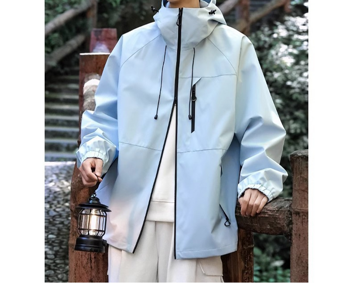 Damen Regenjacke Mit Kapuze | Langarm