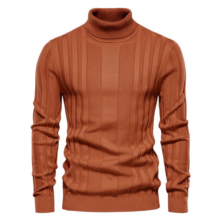 Herren Stilvoller Strickpullover | Rollkragen