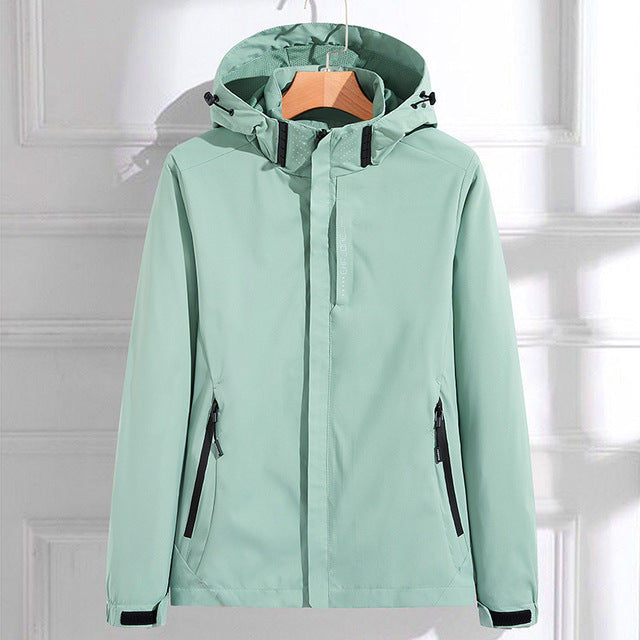 Damen Regenjacke | Mit Kapuze