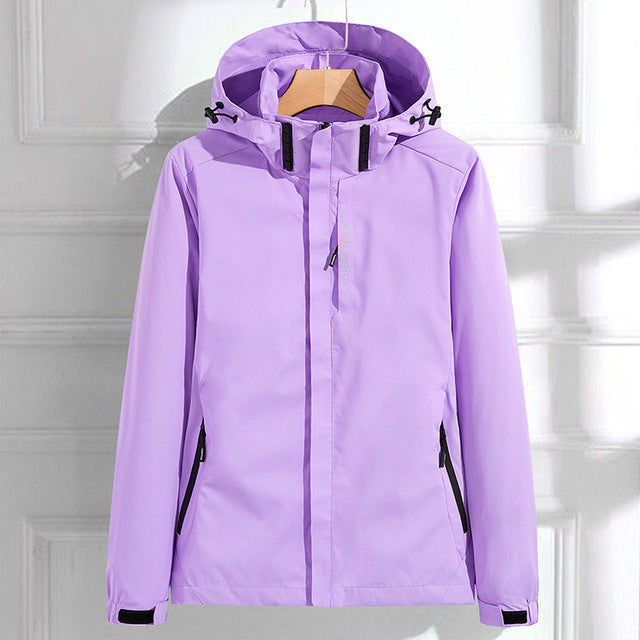 Damen Regenjacke | Mit Kapuze