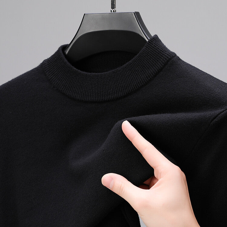 Modischer Kaschmir Winterpullover Für Herren | Rundhals