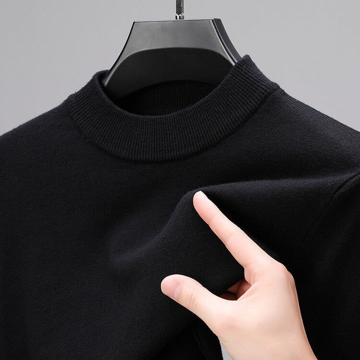 Modischer Kaschmir Winterpullover Für Herren | Rundhals