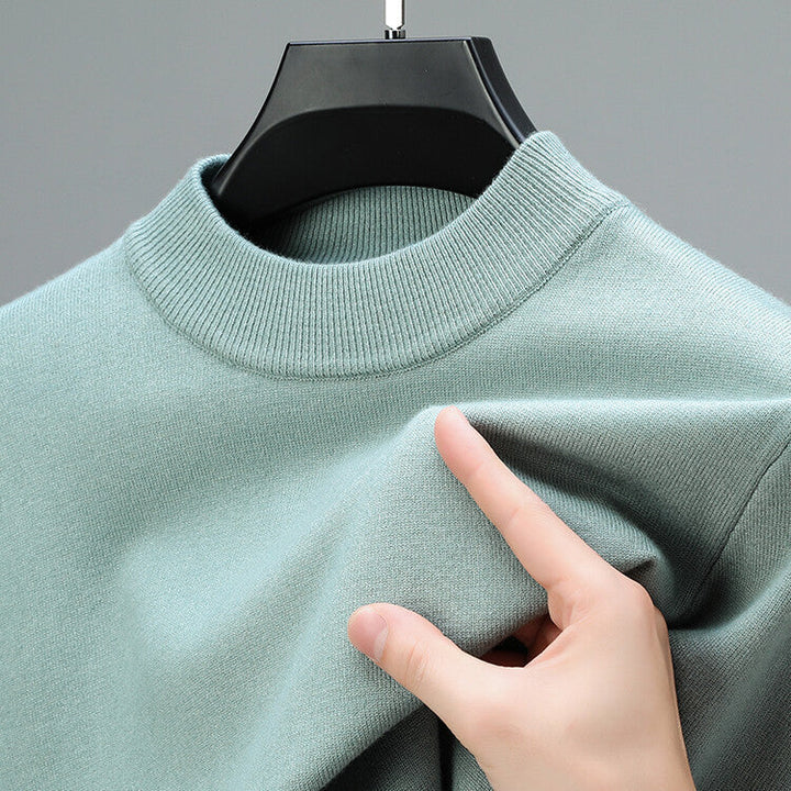 Modischer Kaschmir Winterpullover Für Herren | Rundhals