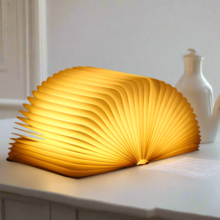 Foldable Book Style LED Ambient Light for Home Décor