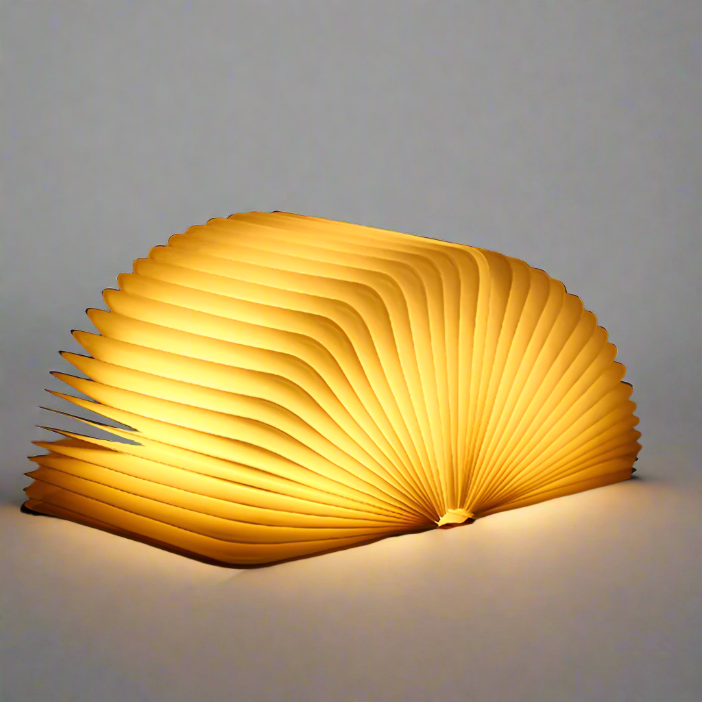 Foldable Book Style LED Ambient Light for Home Décor