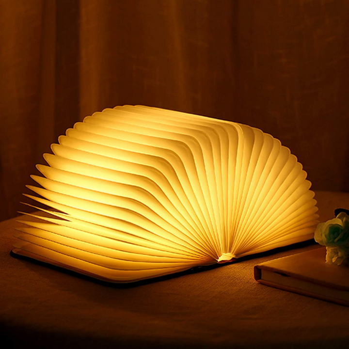 Foldable Book Style LED Ambient Light for Home Décor