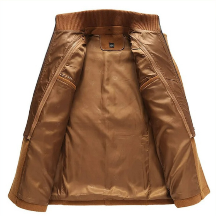 Lässiger Winter-Trenchcoat Für Herren | Lang