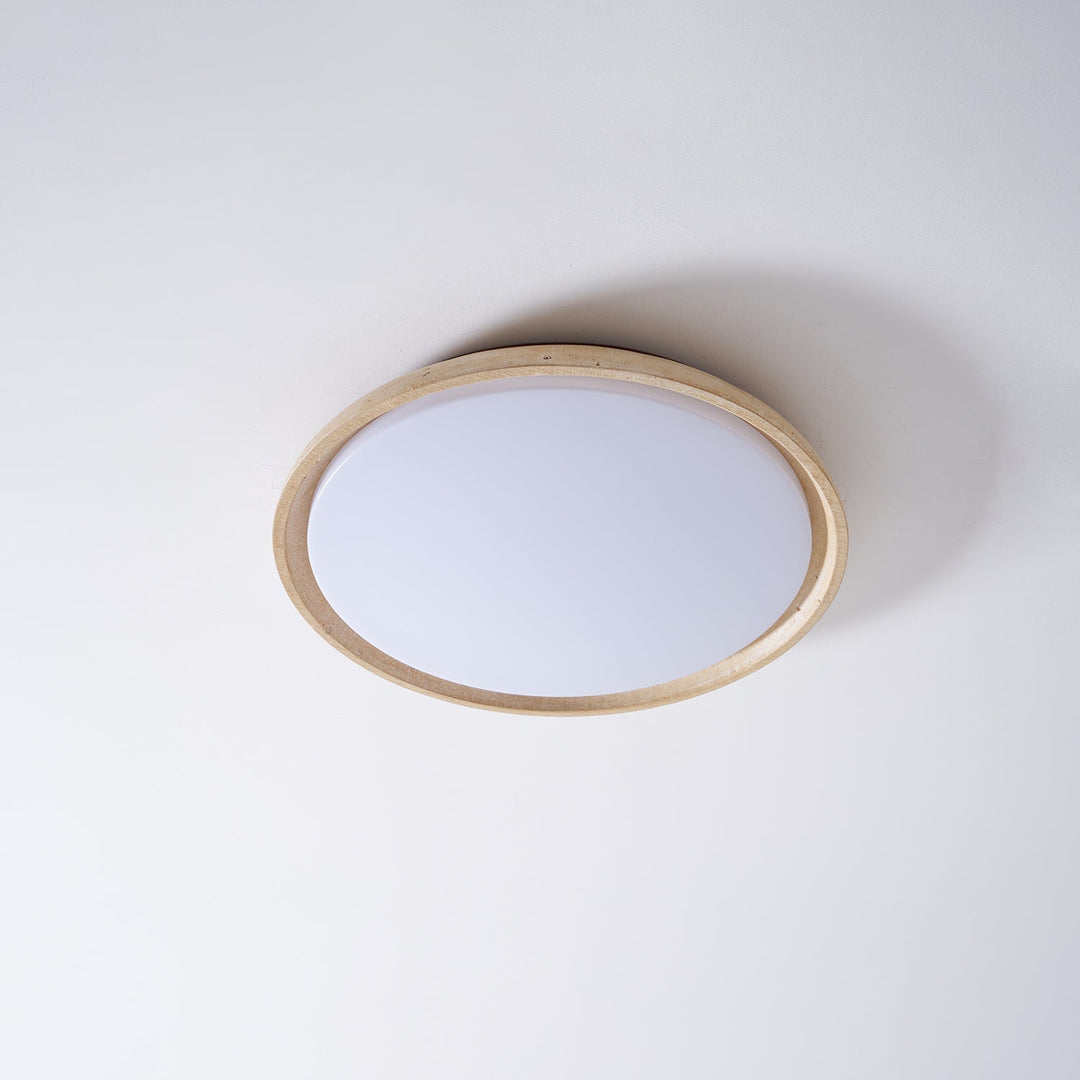 Luz de techo empotrada minimalista con LED integrado