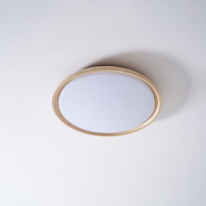 Luz de techo empotrada minimalista con LED integrado