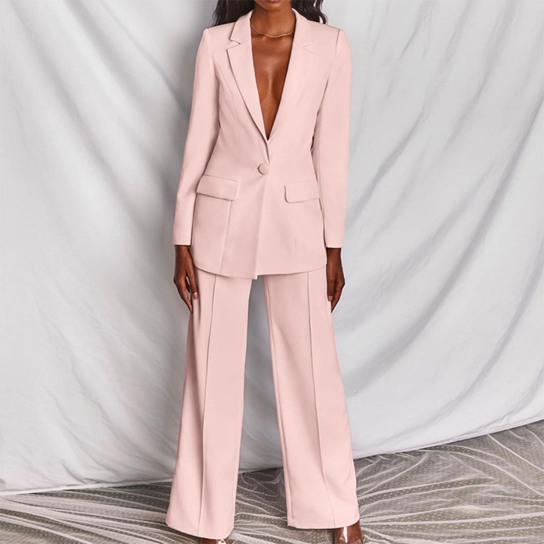 Zweiteiliger Business-anzug Für Frauen | Blazer & Hose