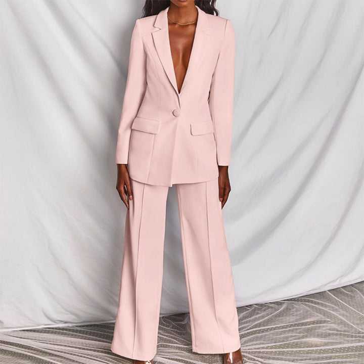 Zweiteiliger Business-anzug Für Frauen | Blazer & Hose