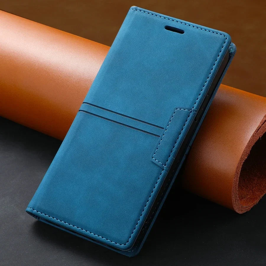 Pixel Guard Wallet Phone Case with Card Slots