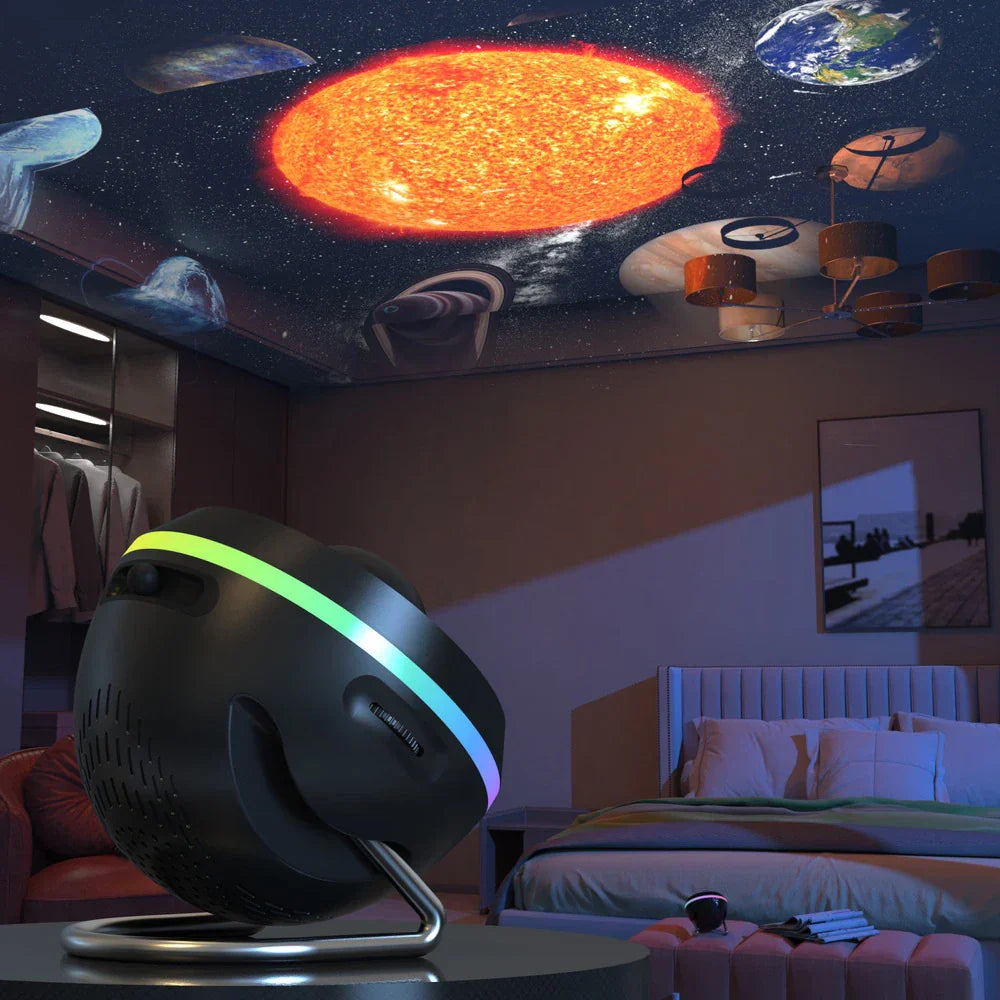 Cosmic Sky Projection Lamp 4K Planetary Light Display