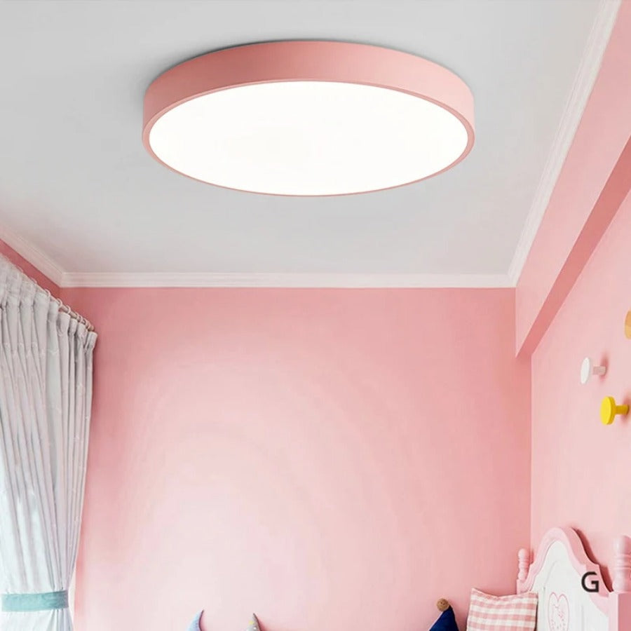 Modern Flush Mount Ceiling Light Round LED Indoor Lighting