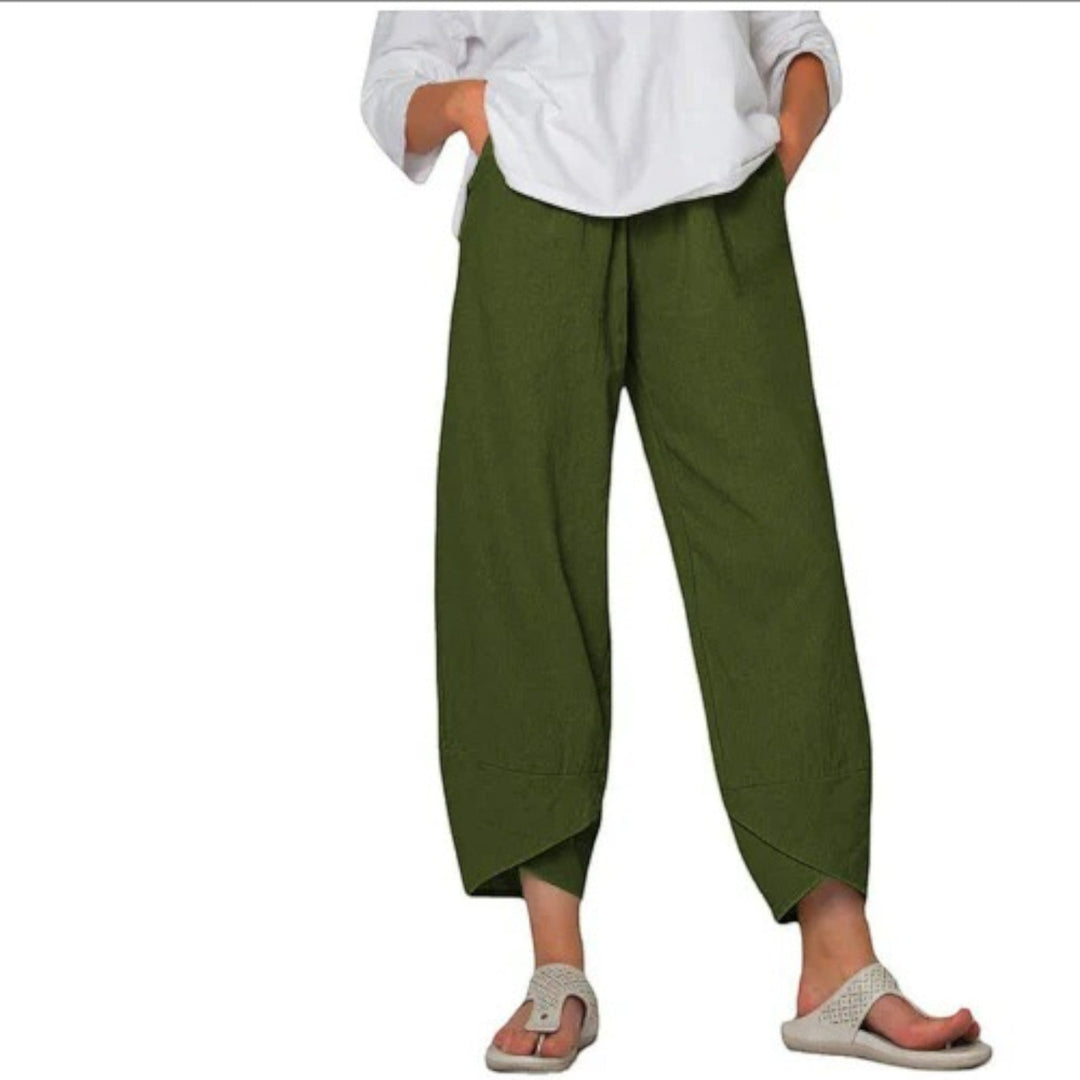 Liora | Haremshose Mit Weitem Bein Für Damen | Sommer