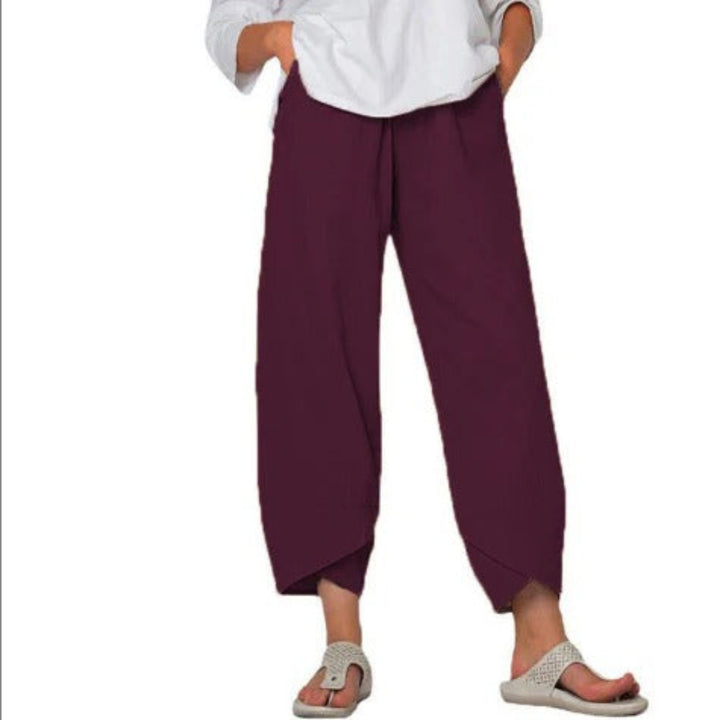 Liora | Haremshose Mit Weitem Bein Für Damen | Sommer