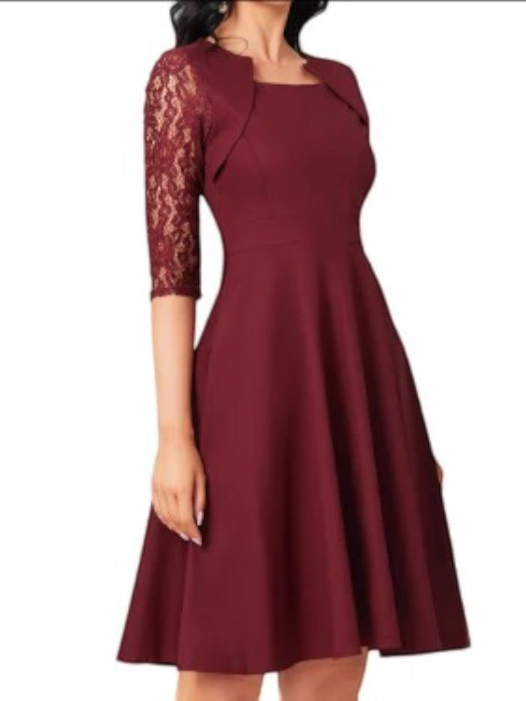 Lorena | Elegantes Kleid Mit Jacke Für Damen