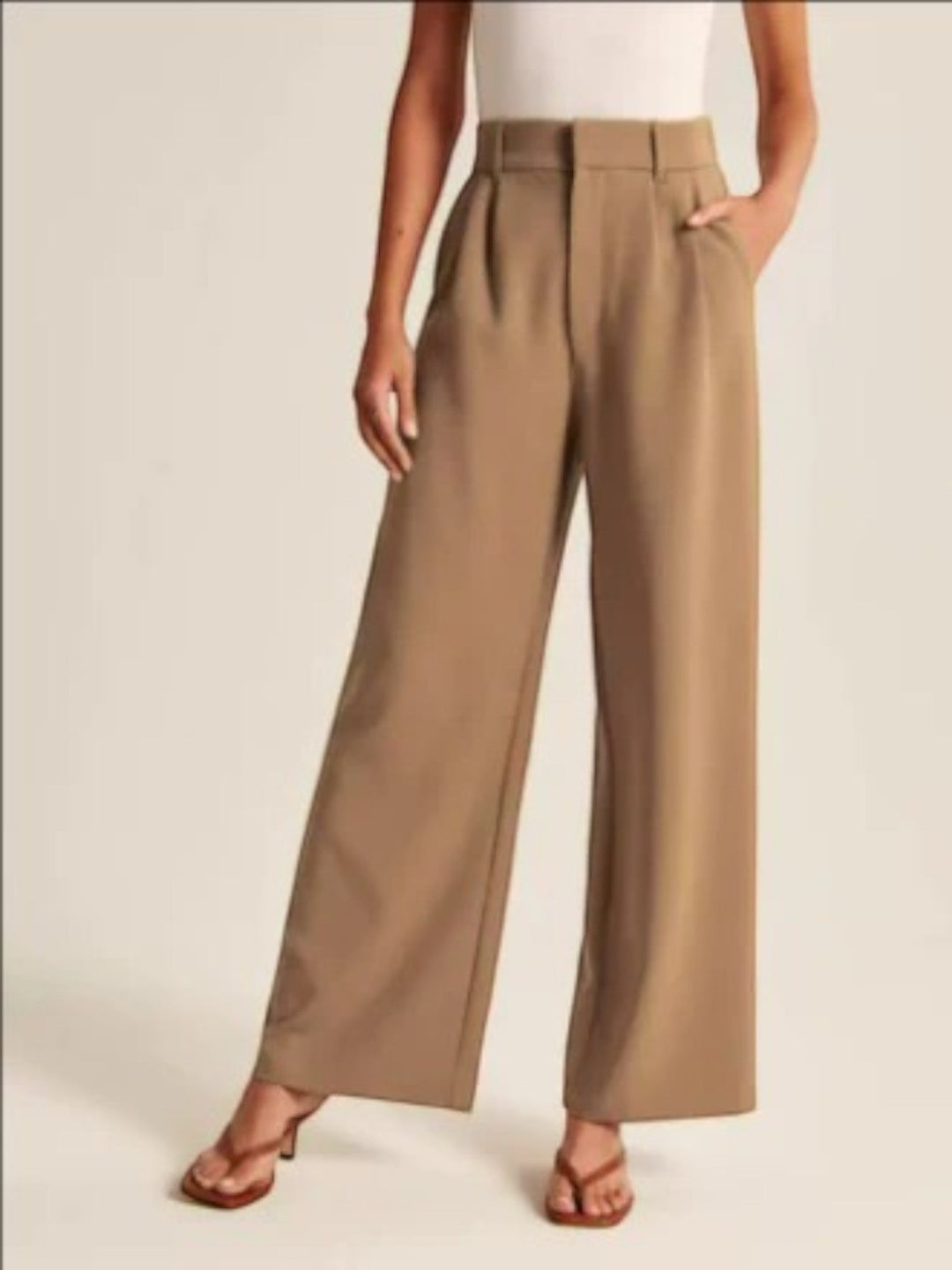 Weite Freizeithose Für Damen | Hohe Taille