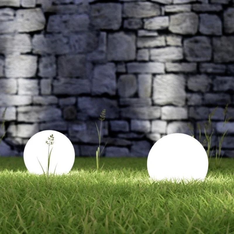 Sol- & Genopladelige Globus Udendørslamper med Fjernbetjening