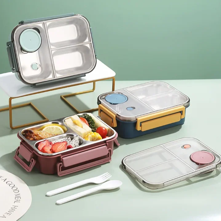 Leak-Proof Insulated Lunch Container Compact Food Storage
