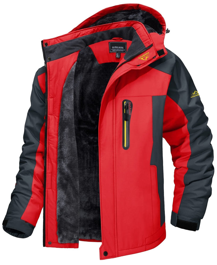 Outdoorjacke Mit Kapuze Für Herren | Geeignet Für Den Herbst