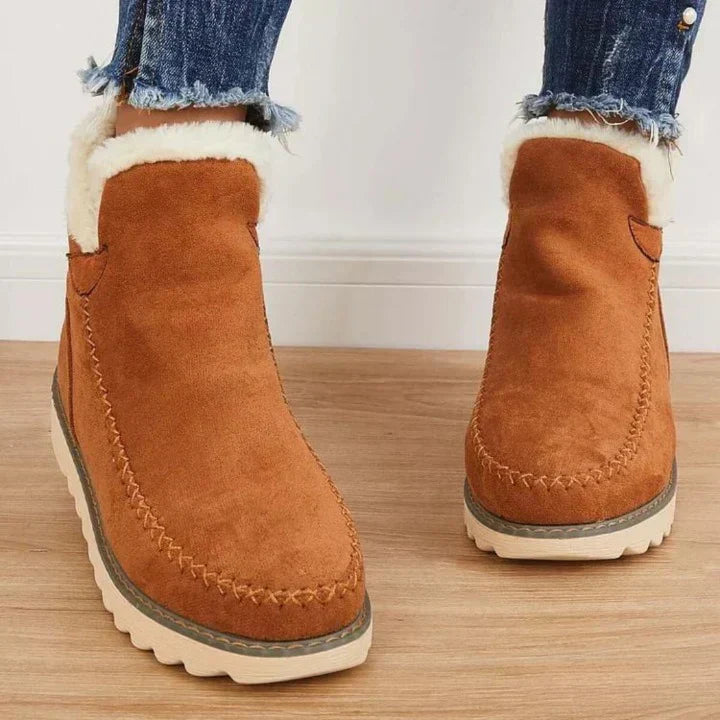 Winterstiefel Für Damen | Mit Fellbesatz