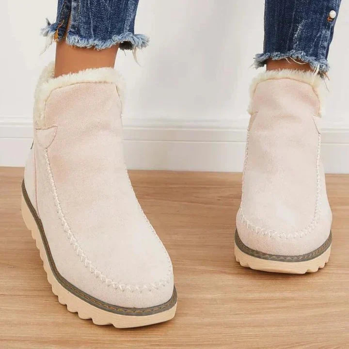 Winterstiefel Für Damen | Mit Fellbesatz