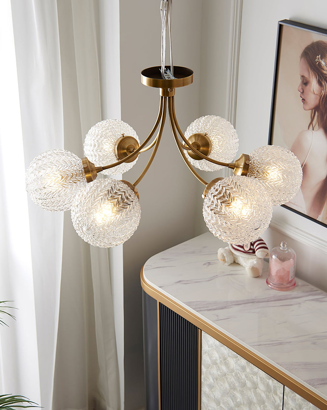 Luz de Techo Aurelio de Latón