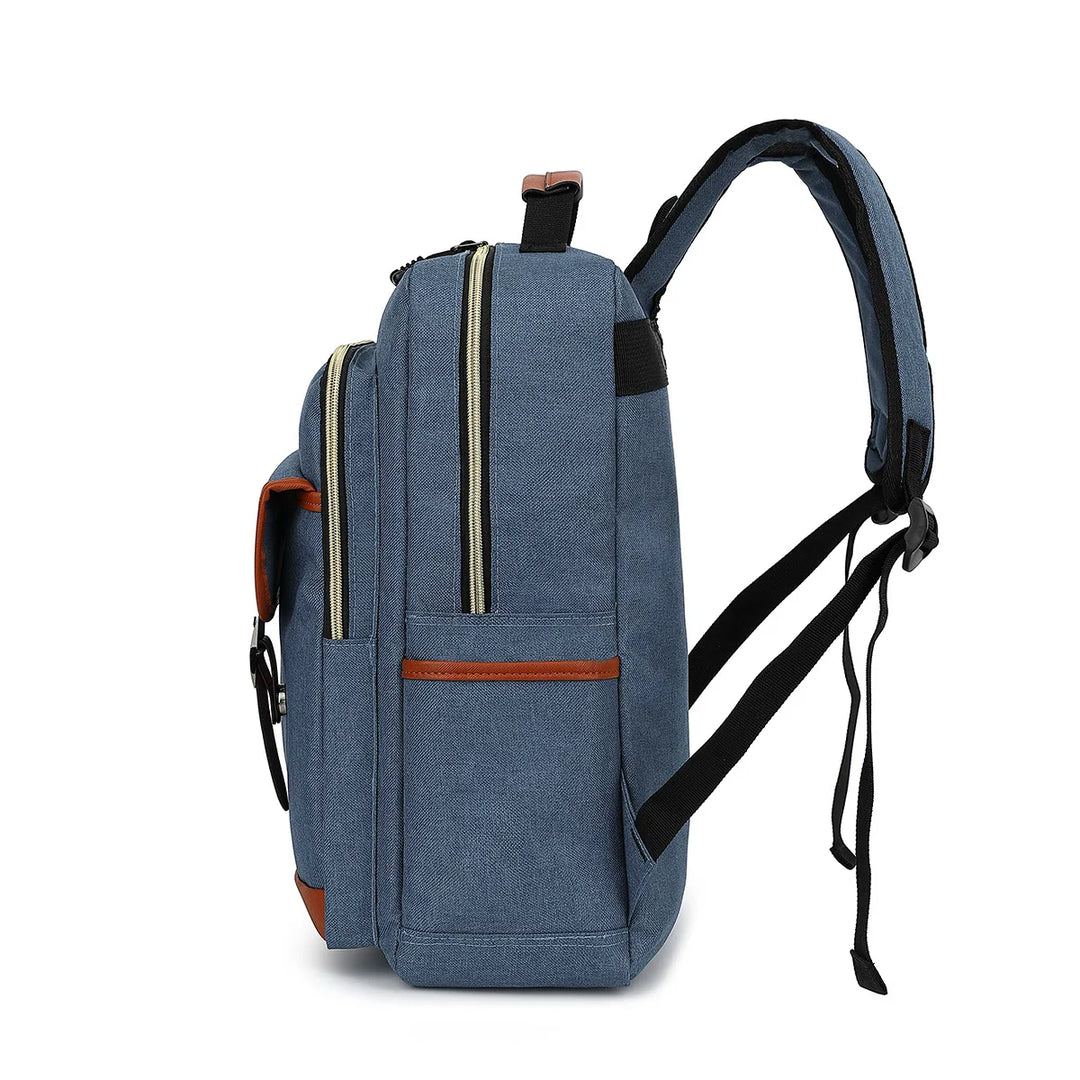 Unisex Wasserdichter Canvas-Rucksack | Groß