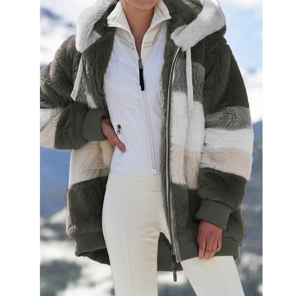 Lässige Kapuzenjacke Für Damen | Langarm