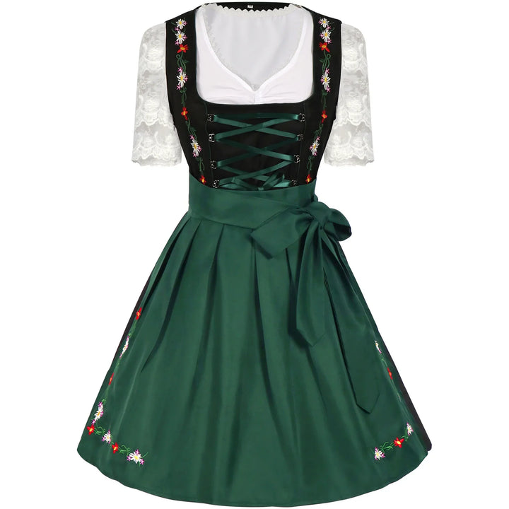 Traditionelles  Oktoberfestdirndl Für Damen | Midi