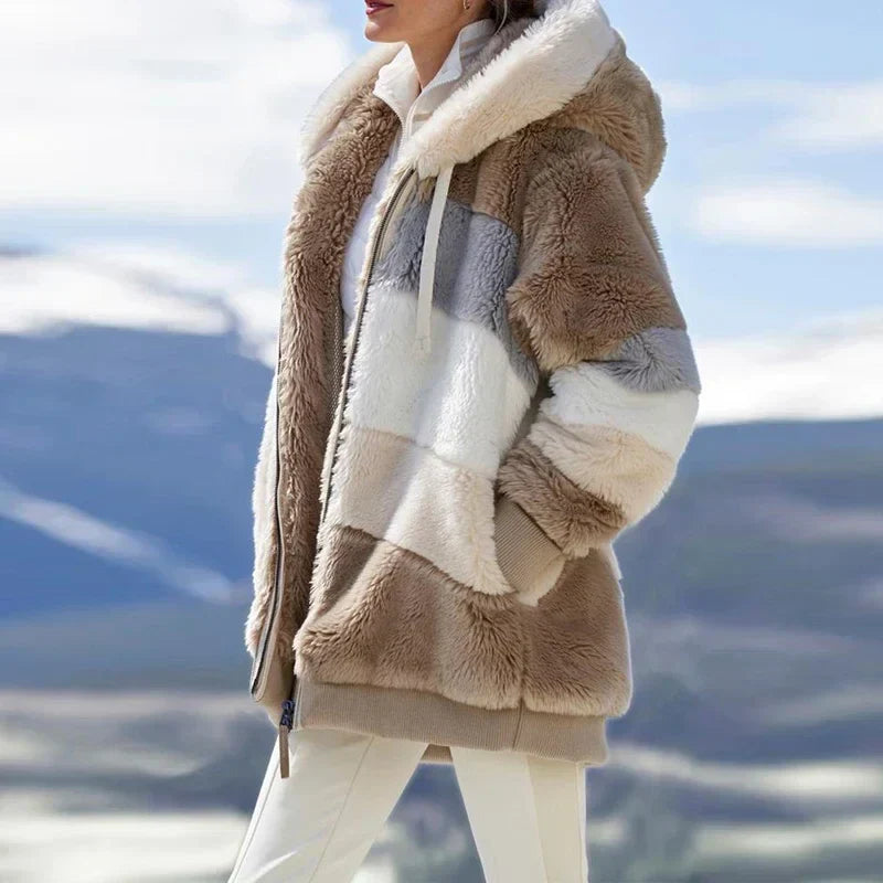 Lässige Kapuzenjacke Für Damen | Langarm