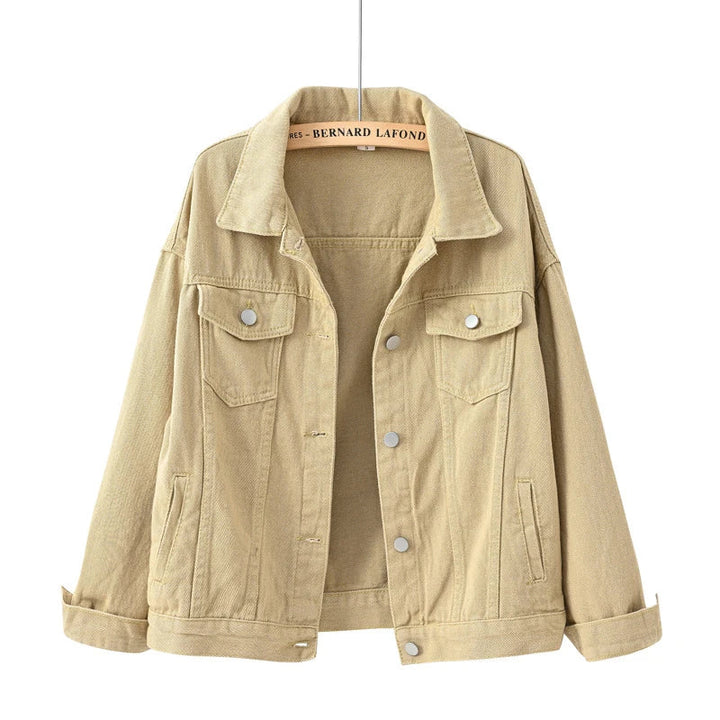 Langarm Jeansjacke Für Damen | Stilvoll