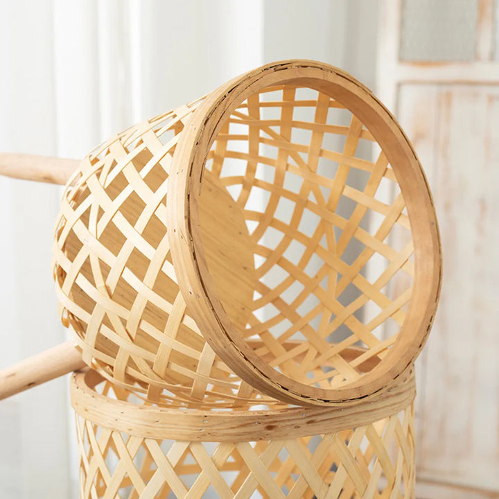 Handcrafted Bamboo Stand for Indoor Plant Pots