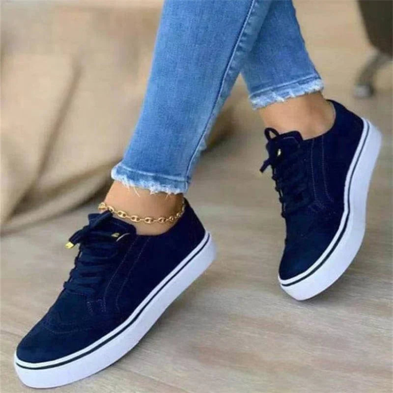 Schnürsenkel Sneaker Für Frauen | Plateau