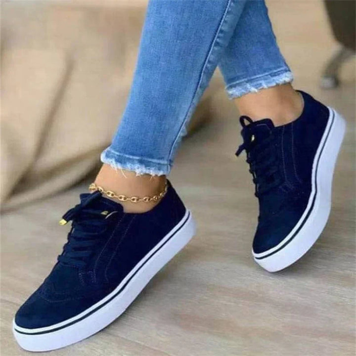 Schnürsenkel Sneaker Für Frauen | Plateau