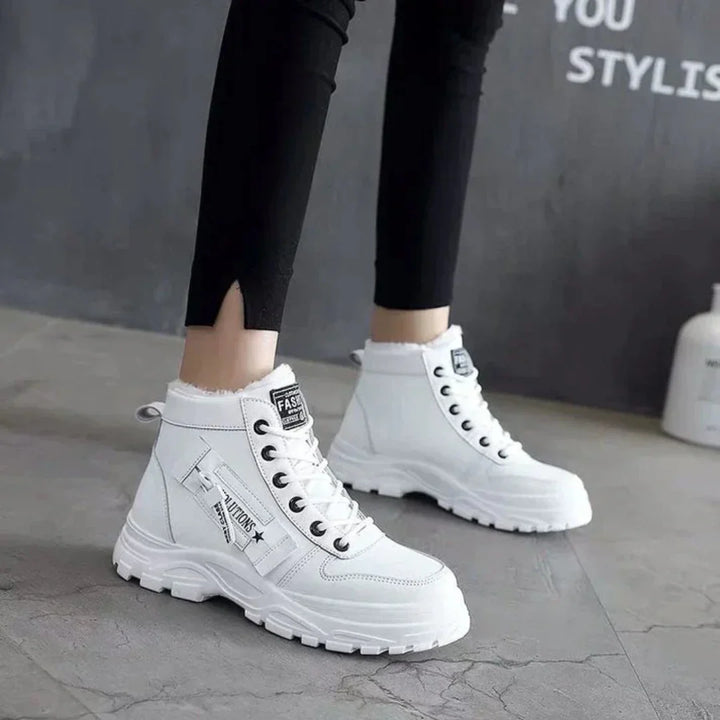 Damen Freizeit-Winterstiefeletten | Zum Schnüren