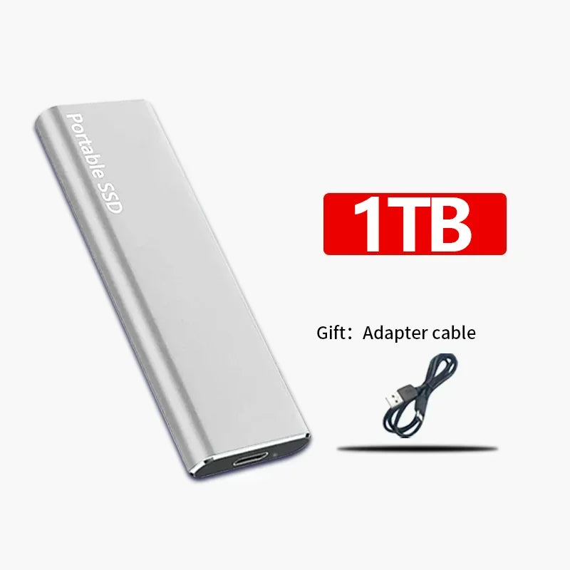 External SSD Storage Drive Portable High Speed Data Backup