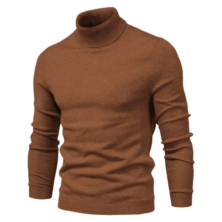 Klassischer Rollkragenpullover Für Herren | Winter