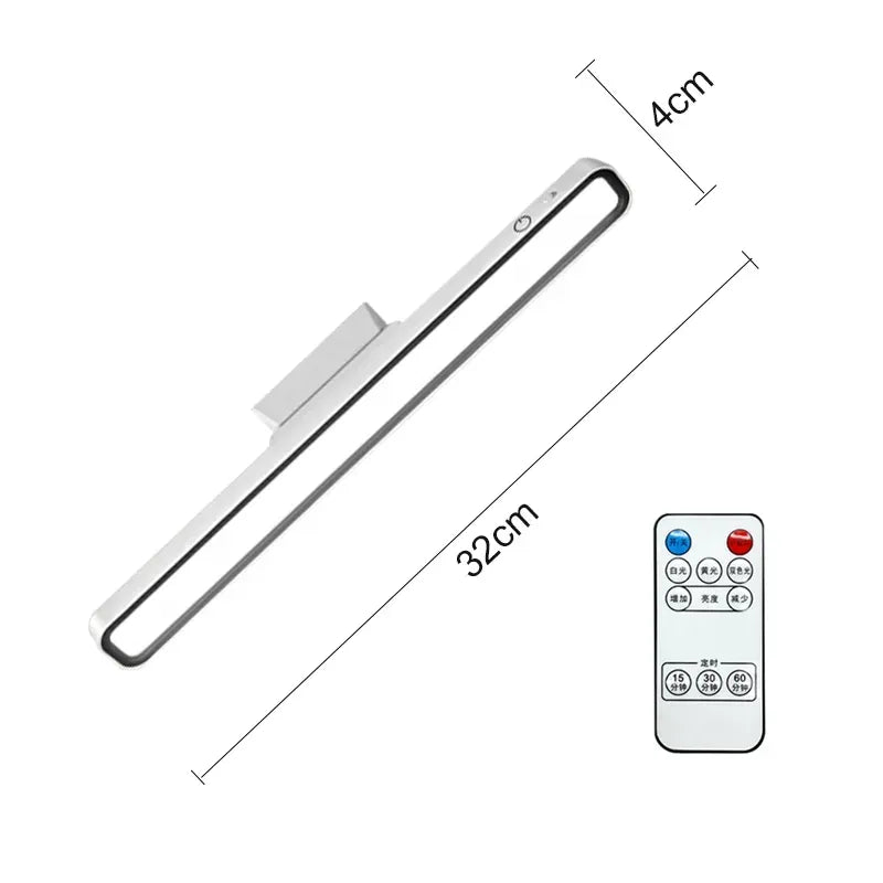 Magnetische LED-Lichtleiste – Kabellos, Wiederaufladbar & Tragbar | Ideal für Schrank, Küche, Flur & Arbeitsplatz