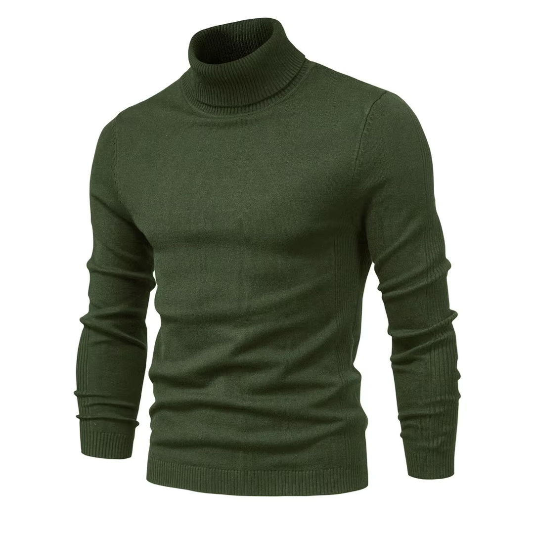 Klassischer Rollkragenpullover Für Herren | Winter